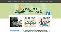 Desktop Screenshot of lafourmycanoekayak.com